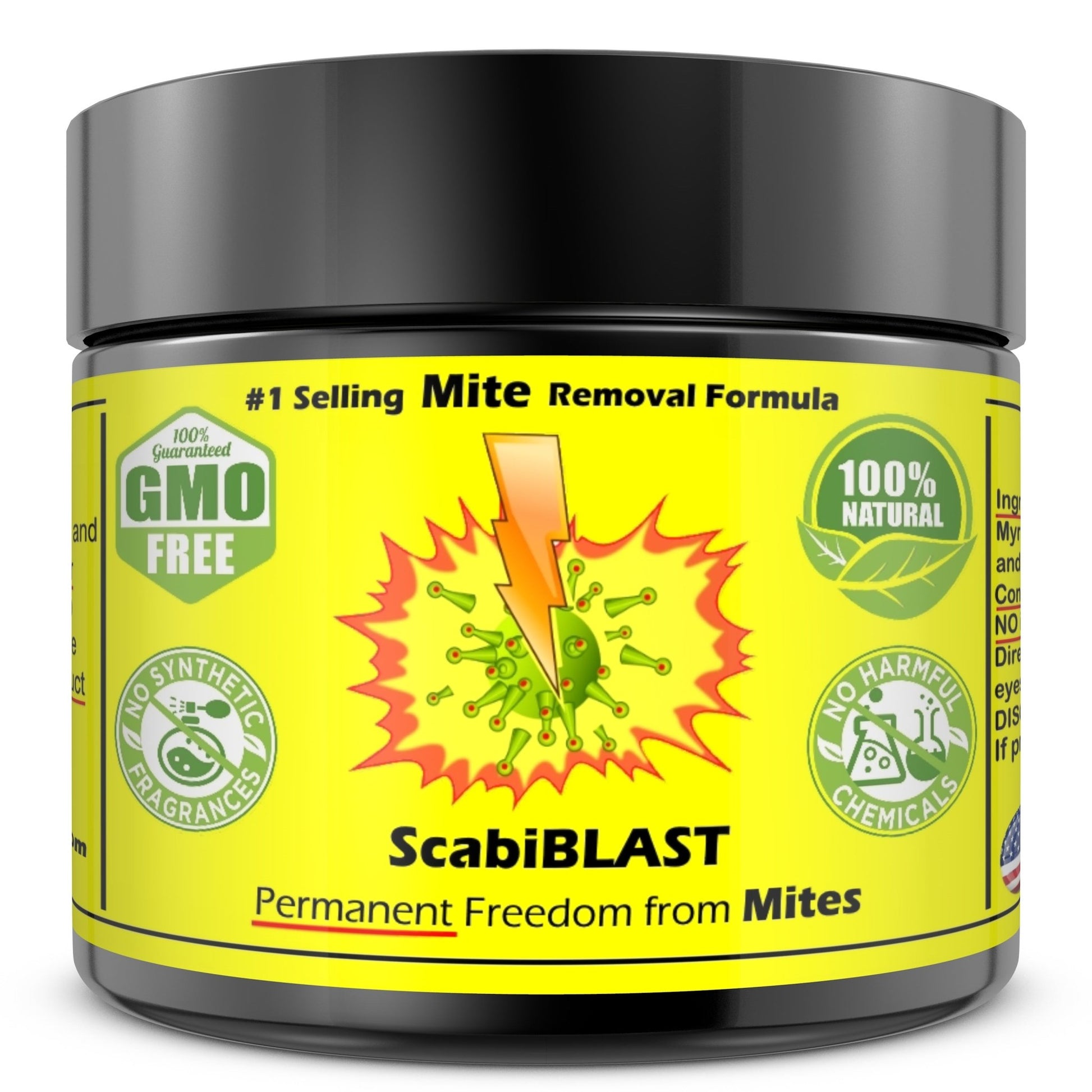 ScabiBLAST - The Best Scabies Relief Salve on the Planet - Natural Plant Based Relief Remedy - Revitalize Life Organics -