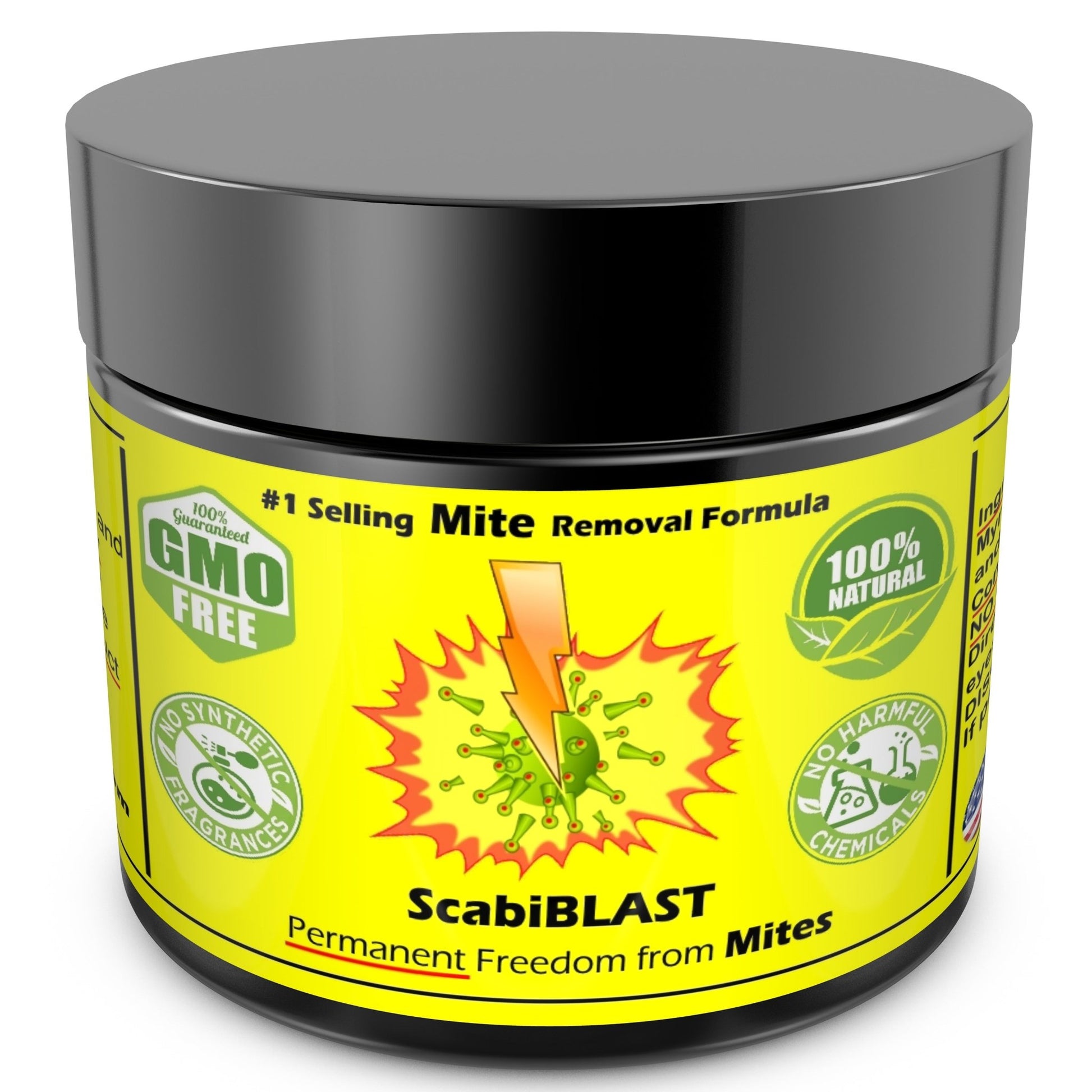 ScabiBLAST - The Best Scabies Relief Salve on the Planet - Natural Plant Based Relief Remedy - Revitalize Life Organics -