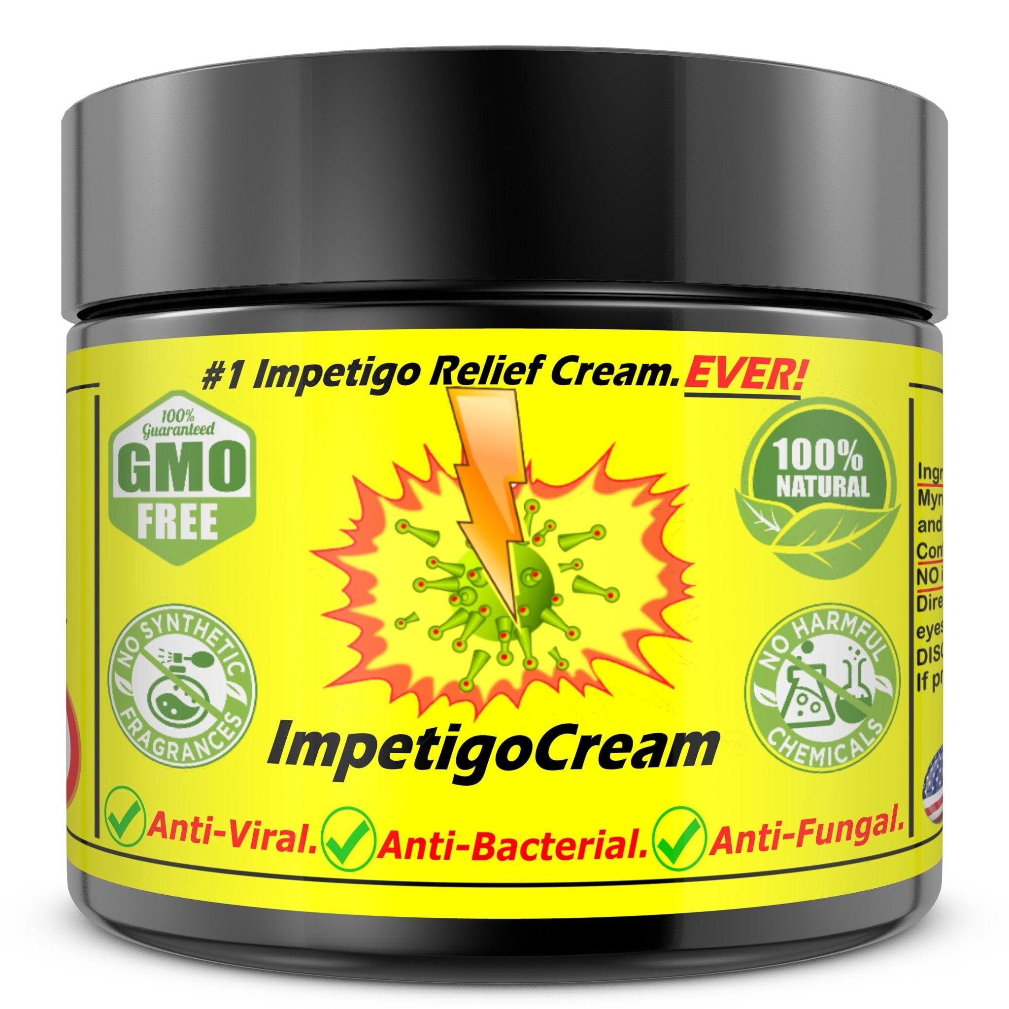 ImpetigoCream - Impetigo Cream FAST Relief from the Toughest Impetigo Skin Discomfort & Issues - Revitalize Life Organics - 