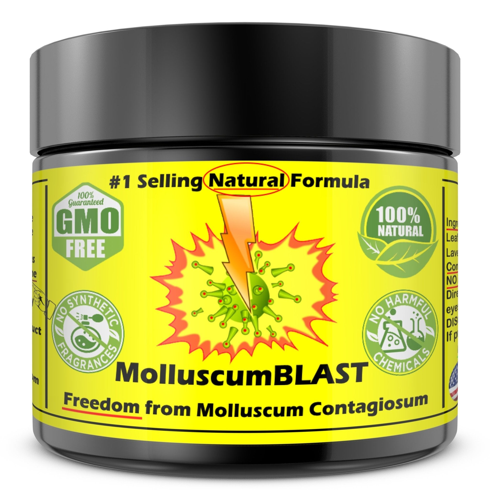 MolluscumBLAST - Best Natural Super Salve for Molluscum Contagiosum Relief - Revitalize Life Organics - 