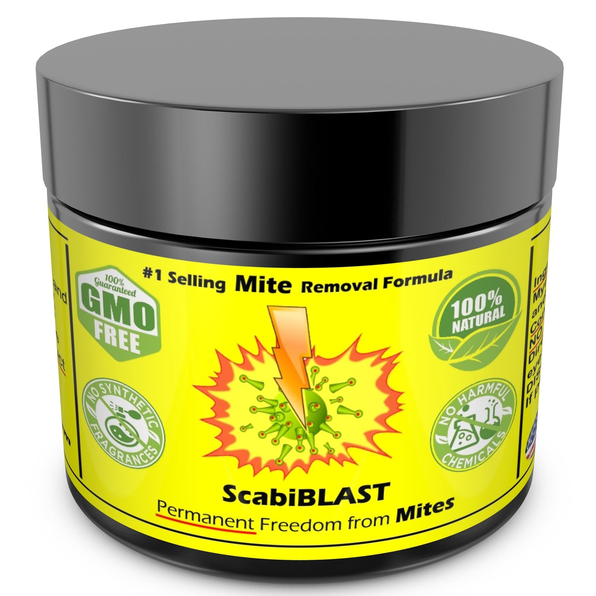 ScabiBLAST - The Best Scabies Relief Salve on the Planet - Natural Plant Based Relief Remedy - Revitalize Life Organics - 